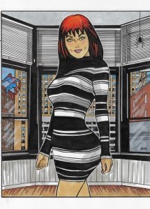 Mary Jane Watson - Carlos Gómez, in Rashid BH's Commissions Comic Art  Gallery Room
