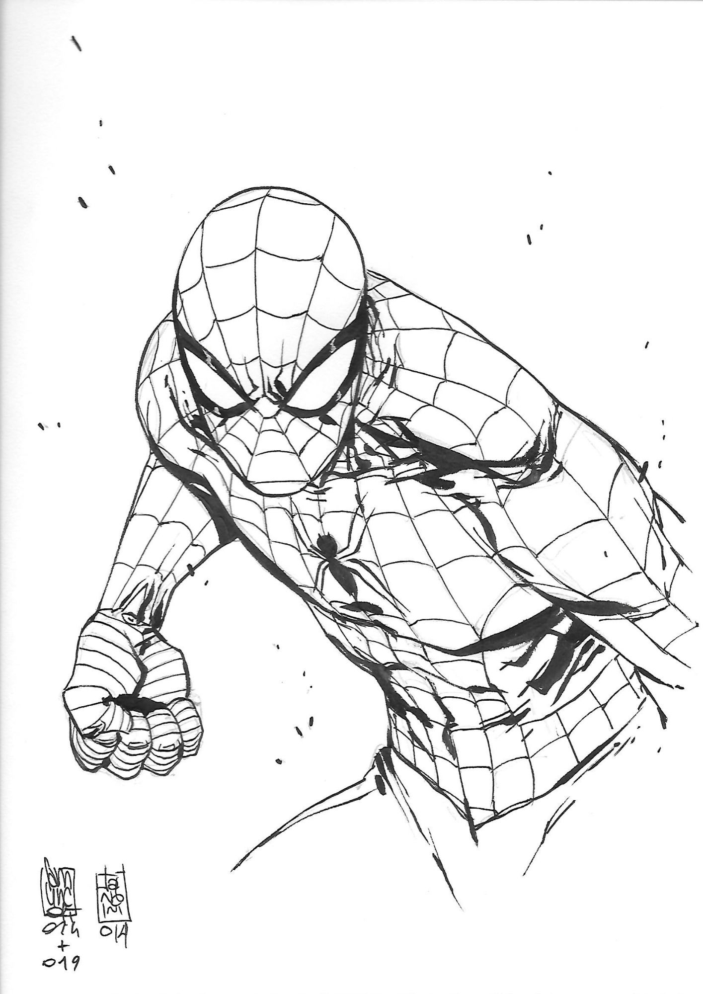 Spider-Man by Giuseppe Camuncoli & Stefano Landini, in Killian C's Amazing  Spider-Man Comic Art Gallery Room