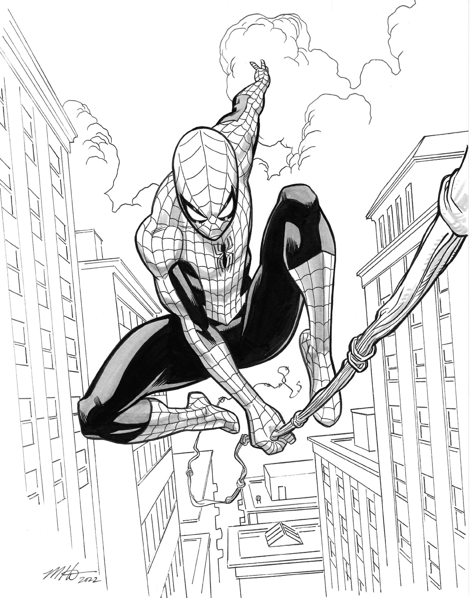 Spider-Man in New York by Mike Hawthorne, in Killian C's Amazing Spider ...