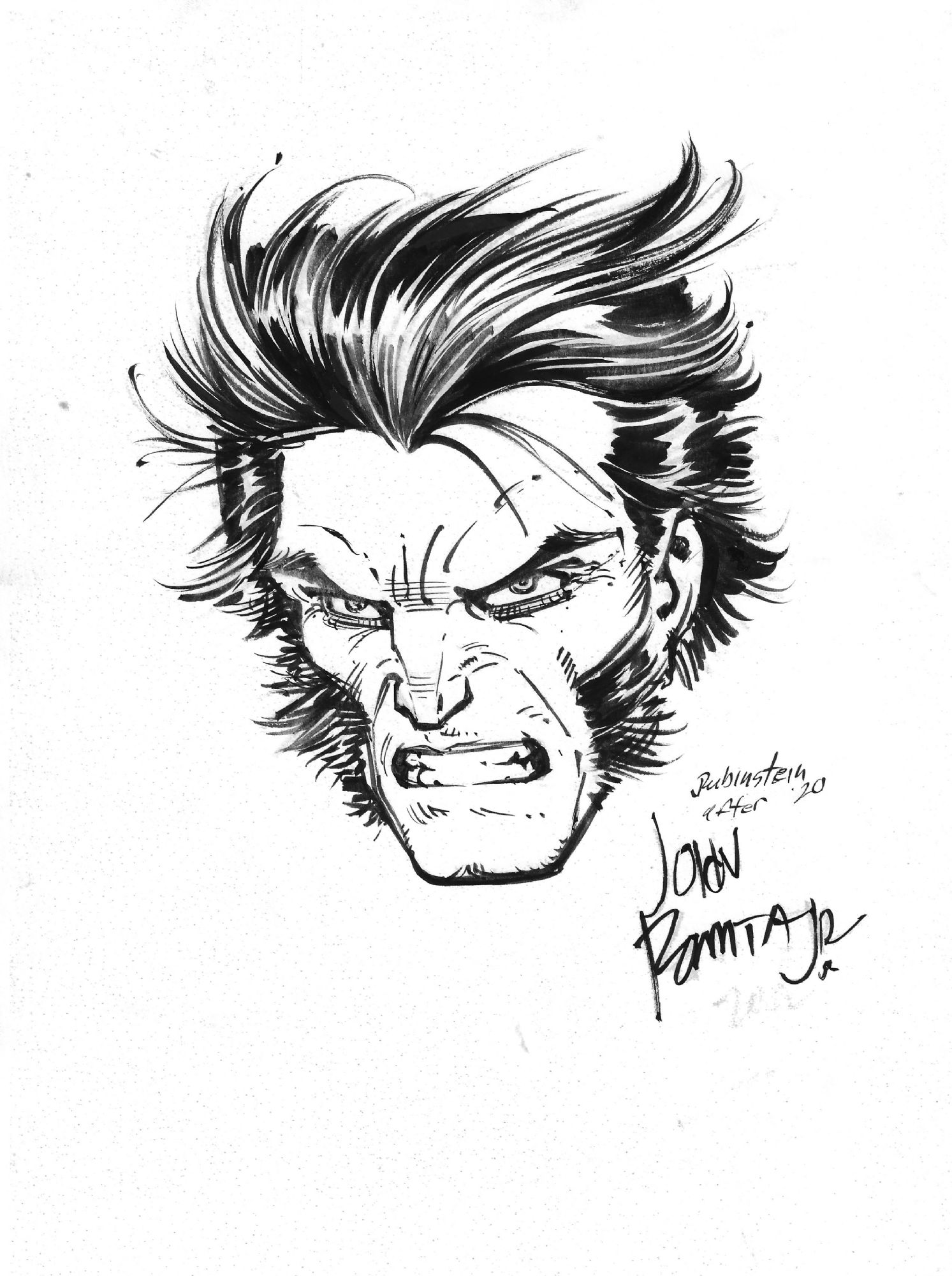 Wolverine by John Romita Jr. & Joe Rubinstein, in Killian C's Wolverine ...