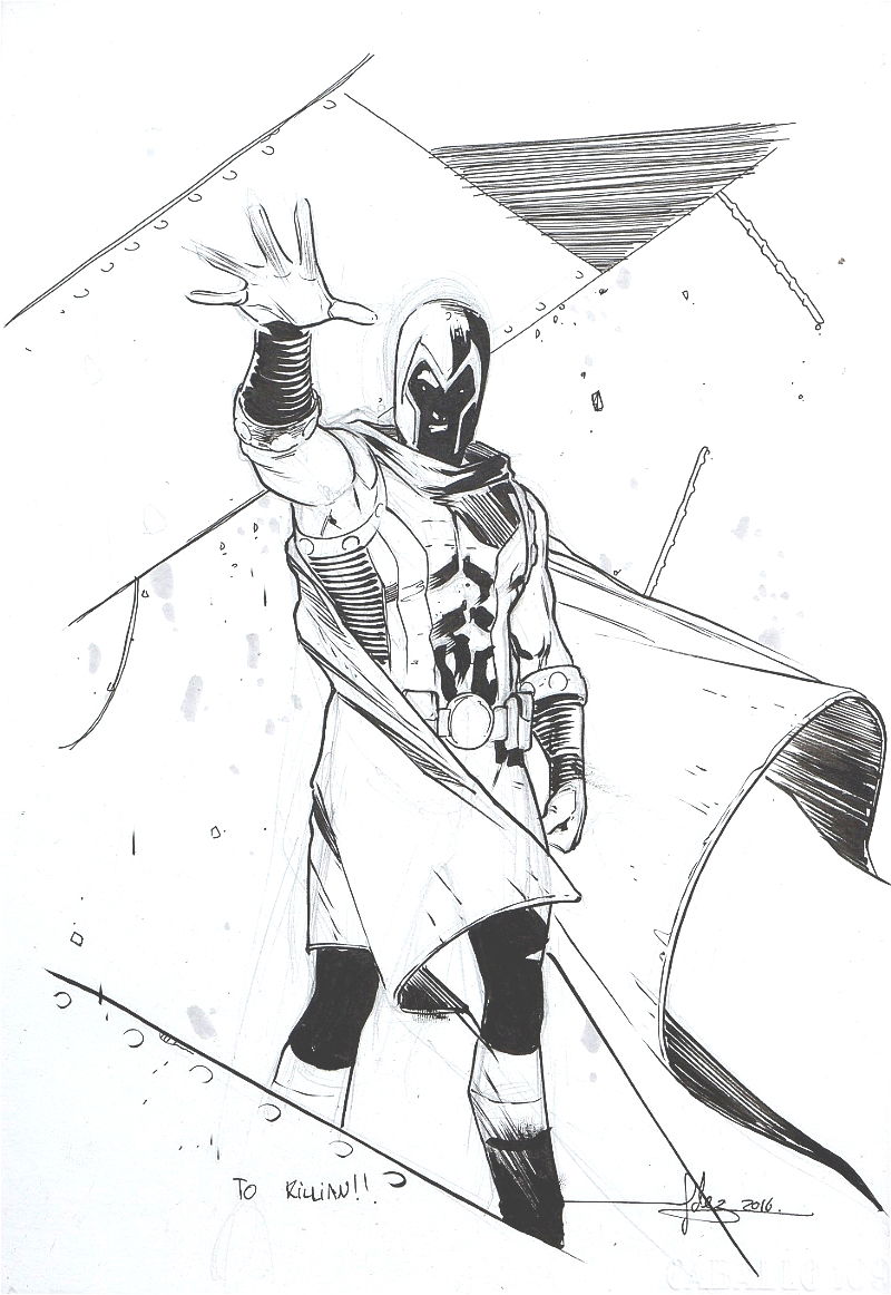 Magneto By Javier Fernandez, In Killian C's Wolverine & The X-men Comic 