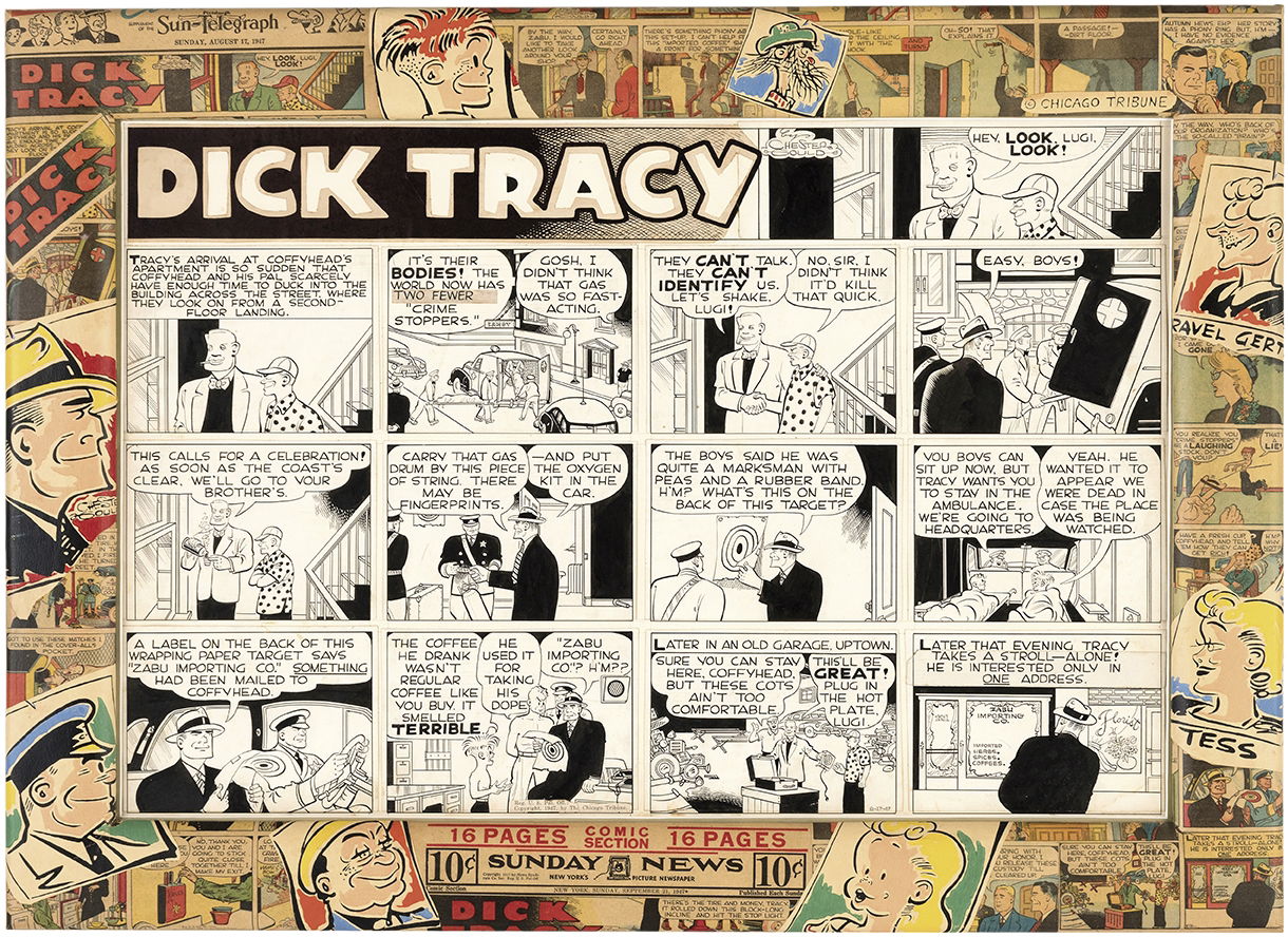 Dick tracys love crossword