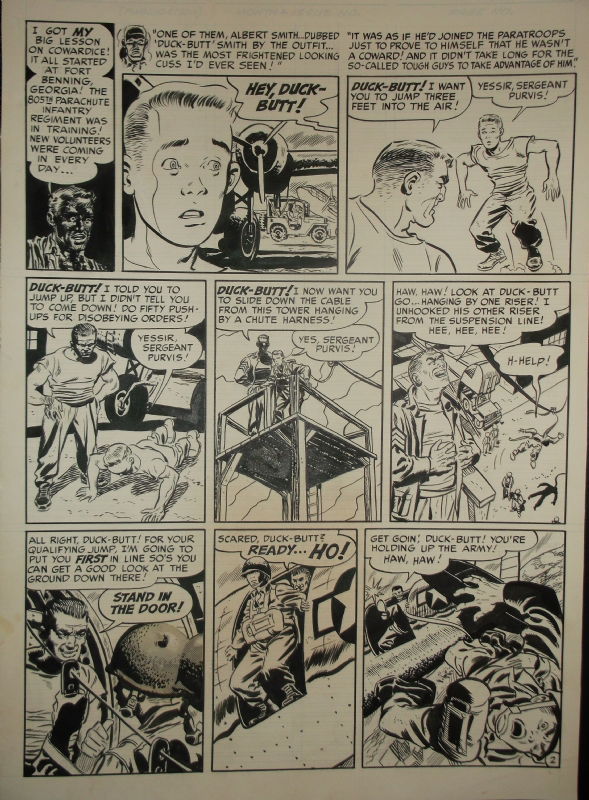 Two-Fisted Tales #20 page 2 Wally Wood 1951, in Devils Bile's EC ...