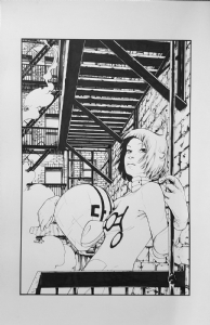 Rocket Girl #2 Cover also Cover to Volume 1, Comic Art