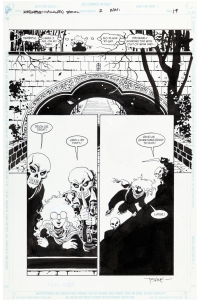 Batman: Madness A Legends of the Dark Knight Halloween Special pg #19, Comic Art