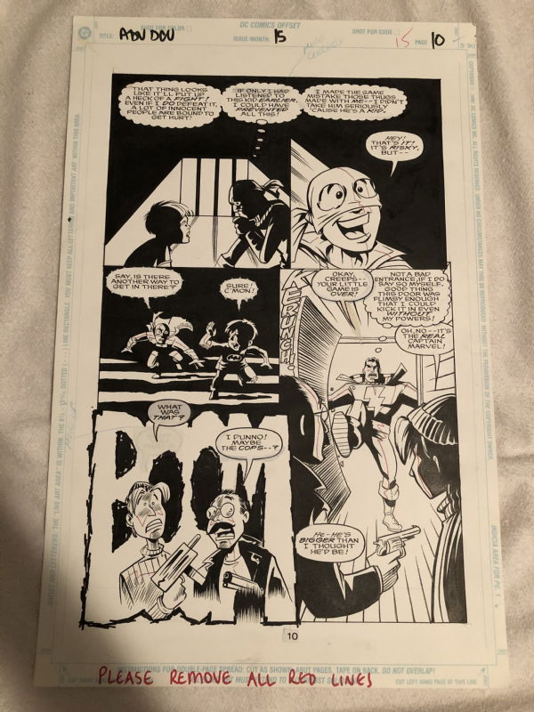 Adventures In The DC Universe DCU #15 Page 10 by John Delaney - Captain ...