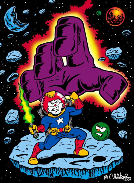 Rocket Kirby - The Hand of Fate, in Christopher Saghy's Rocket Kirby ...