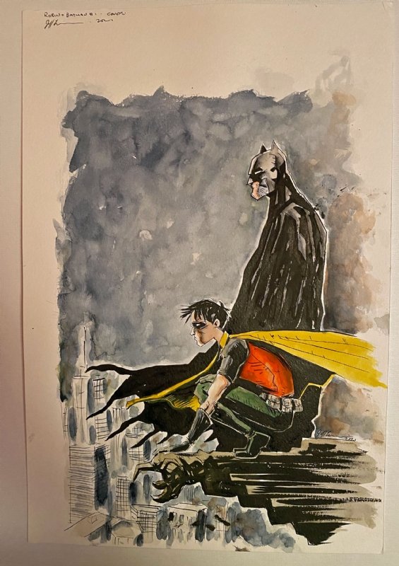 batman and robin jeff lemire