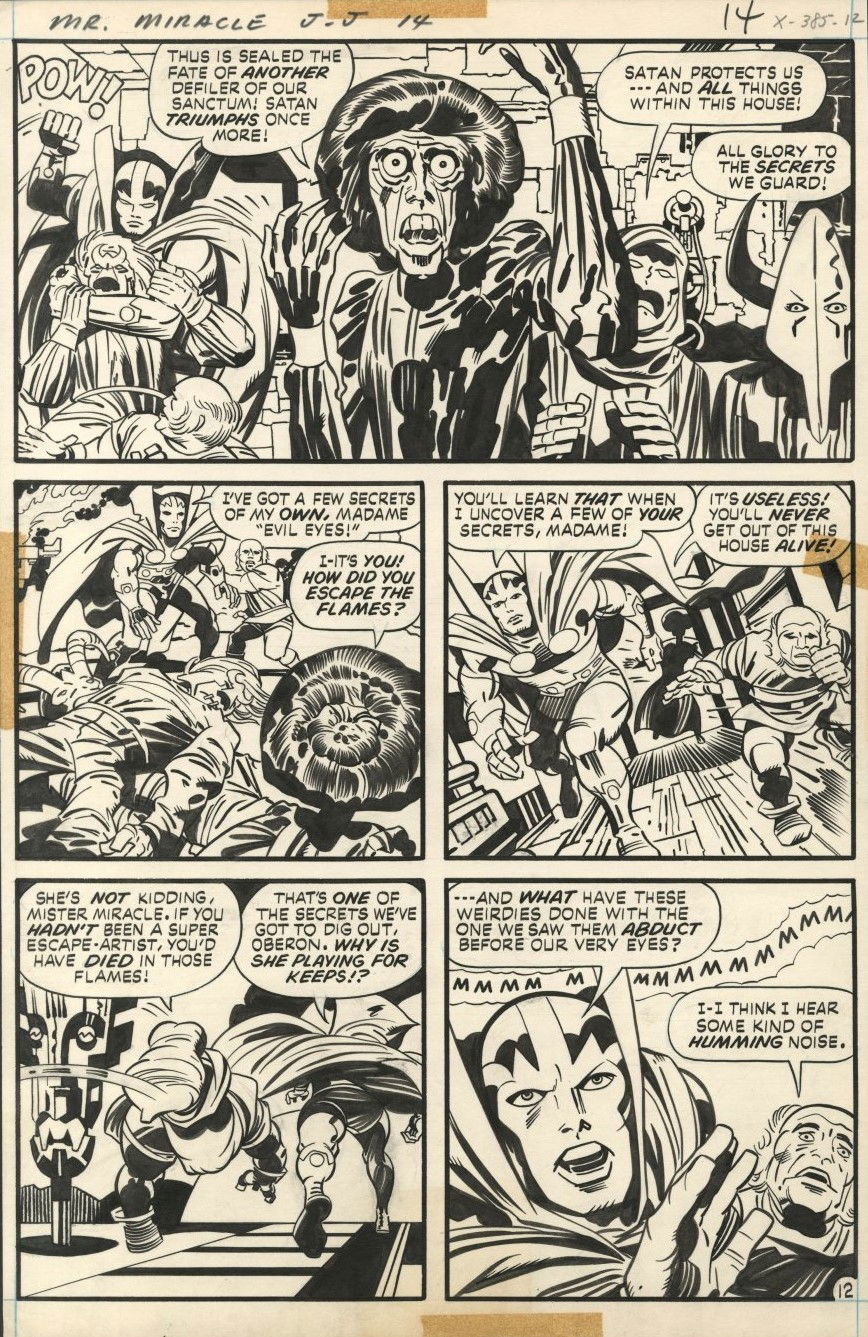 Mister Miracle 14, pg 12, in Patrick R's DC -- MISTER MIRACLE Comic Art ...