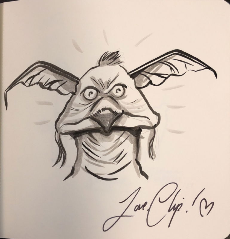 Salacious B. Crumb by Chip Zdarsky, in Kayley Luftig's Sketchbook One ...