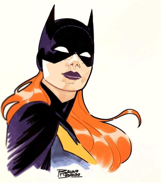 Batgirl By Bruno Redondo In Cameron Lentzs Camerons Original Art Collection Comic Art Gallery