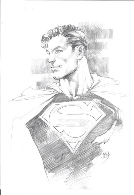 Superman by Ivan Reis, in Cameron Lentz's Cameron's Original Art ...