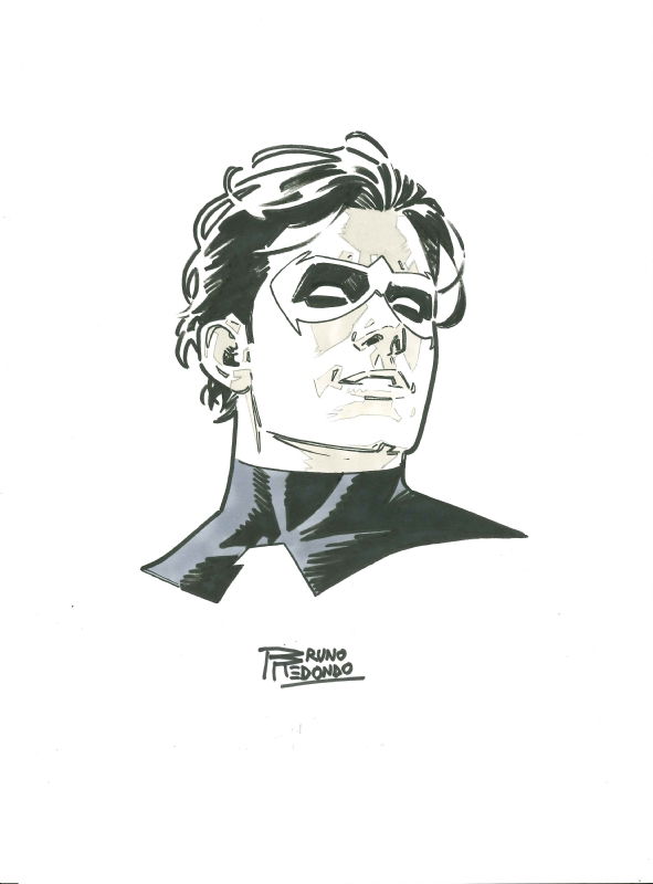 Nightwing By Bruno Redondo , In Cameron Lentz's Cameron's Original Art ...