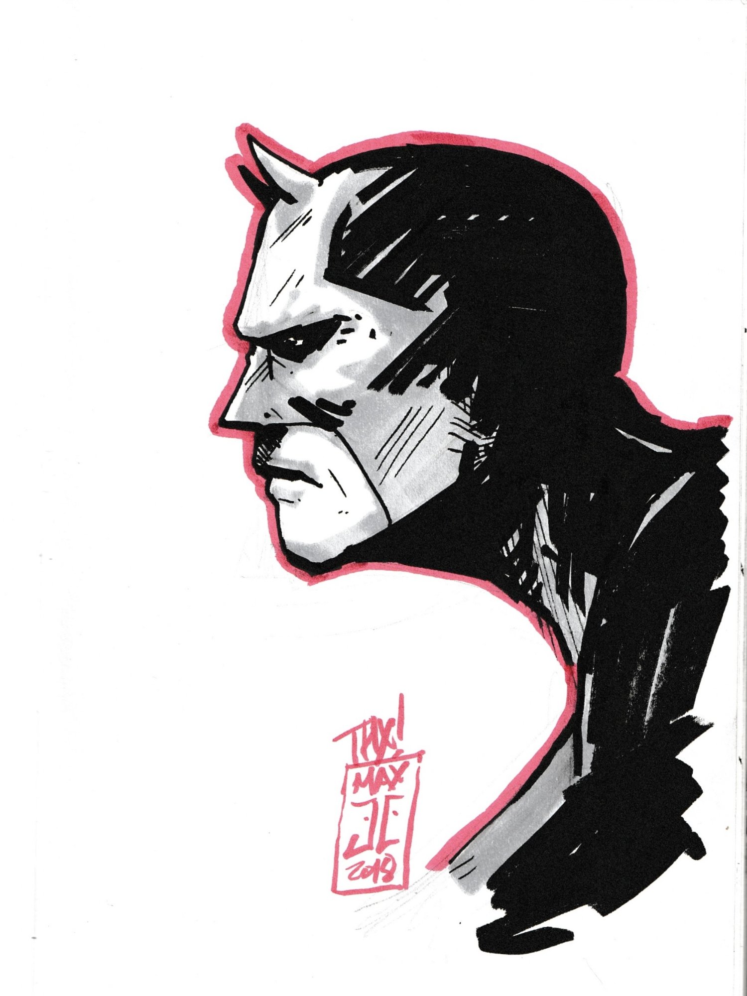 Daredevil, in Vinny L.'s Sketchbook (Daredevil Universe) Comic Art ...