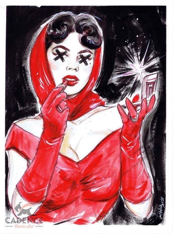 Woman Red (Department of Truth), in L.'s Misc. Art Comic Art Gallery