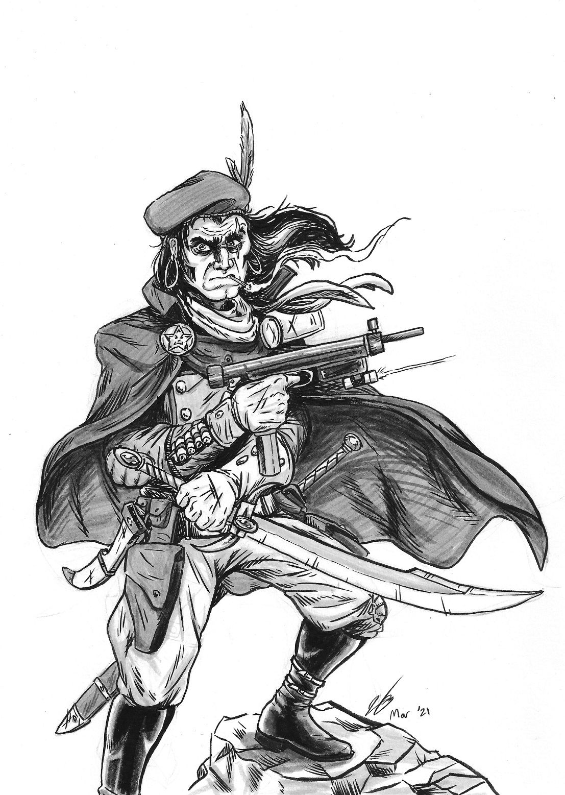 Grimjack by Justice Burke (2021), in Rick W's Grimjack / Starslayer ...