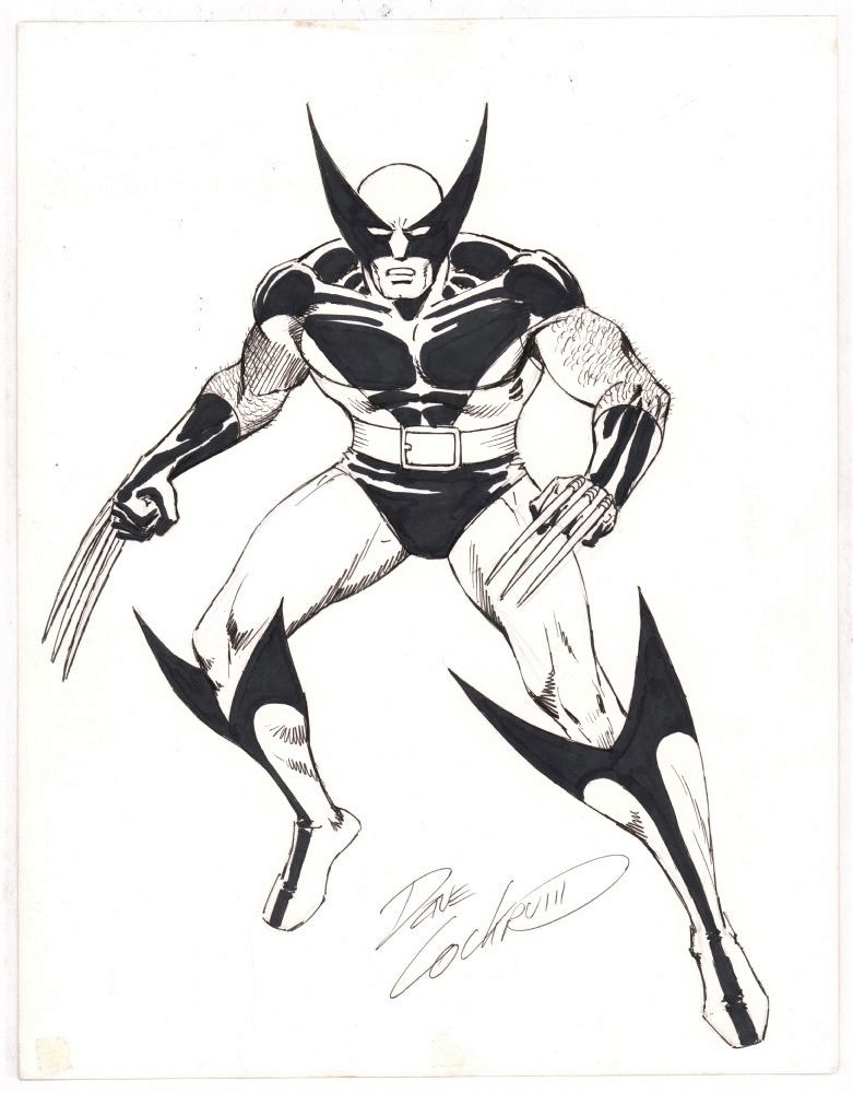 Wolverine by Dave Cockrum (c. 1983), in Rick W's New Mutants ...