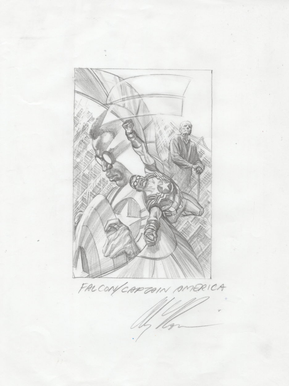 Alex RossCap 1 pencils, in Sal Abbinanti's 'ALEX ROSS SUMMER 2024