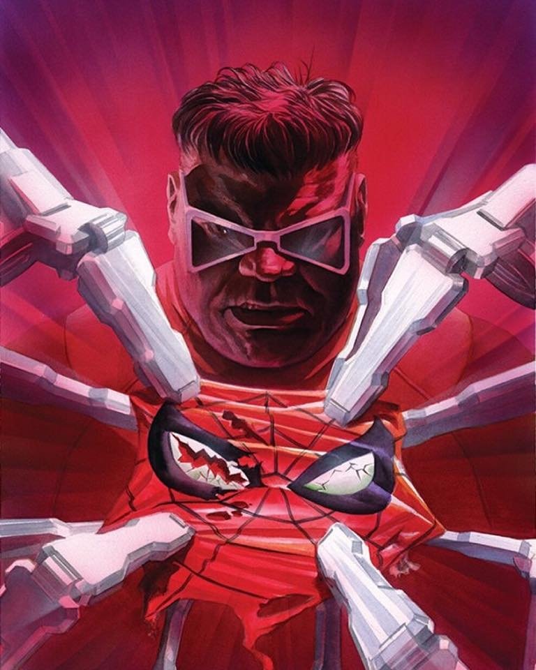 Alex Ross Amazing Spider Man Cover In Sal Abbinanti S Alex Ross Spring Comic Art