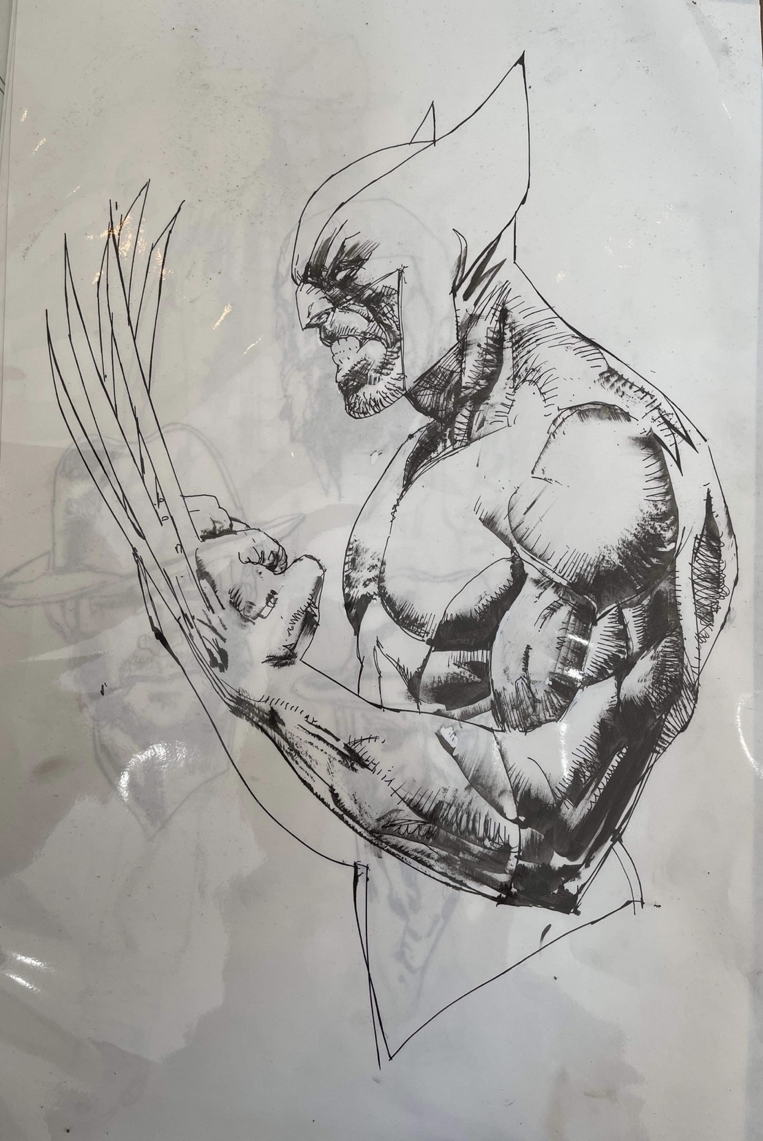 Hugh Jackman Pencil drawing as Wolverine by AtomiccircuS on DeviantArt