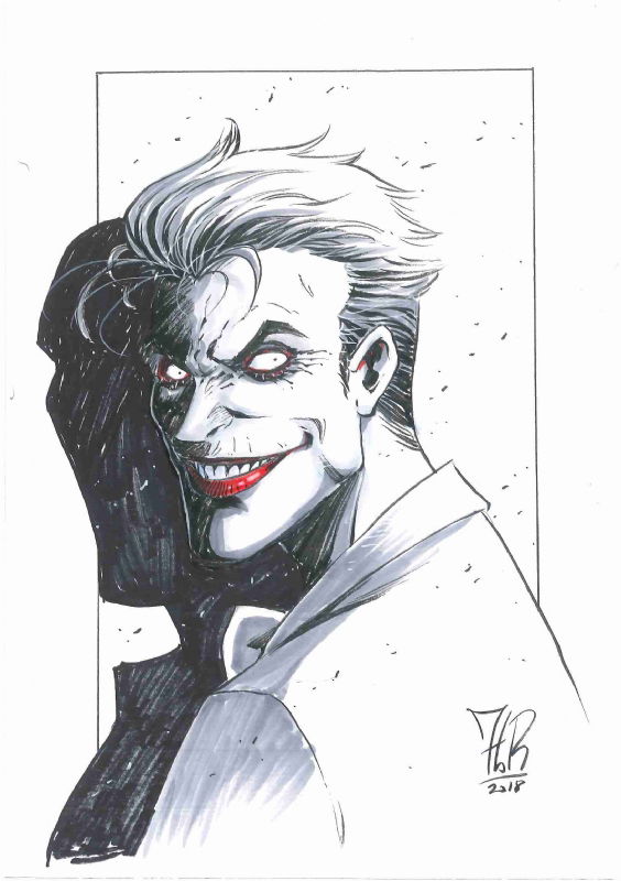 The Joker illustration by Jordi Tarragona, in Carlos Zoom's Jordi ...