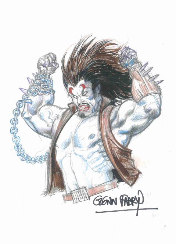 Lobo commission by Glenn Fabry, in Carlos Zoom's Glenn Fabry Comic Art ...