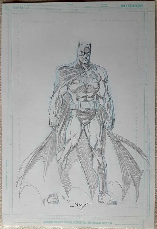 Batman by Mark Bagley, in Jack Brewer's Superhero Pin-Ups Comic Art ...
