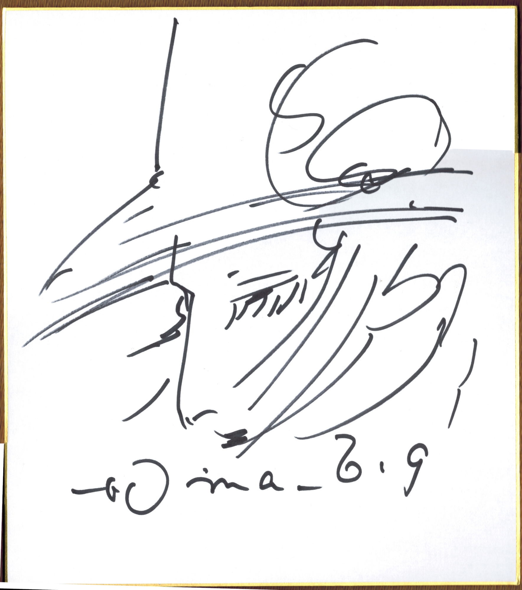 Vampire Hunter D autograph - Yoshitaka Amano, in Mike Millian's ...