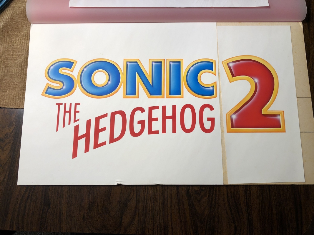 Sonic the Hedgehog 2 Video Game Promotional Box Art and Release Poster  (Sega Genesis, Mega Drive), in The Game Curator's Sega Genesis Original Art  Comic Art Gallery Room