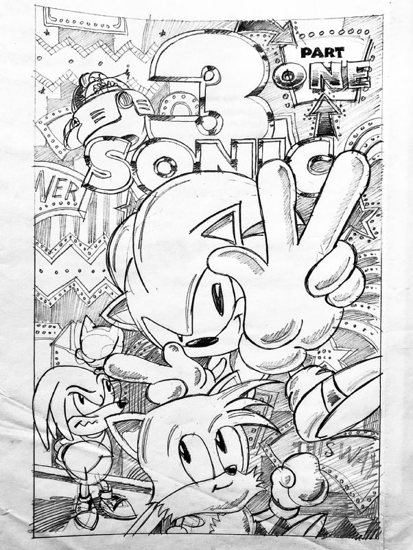 Sonic the Hedgehog 3 (Sega Genesis) Official Artwork