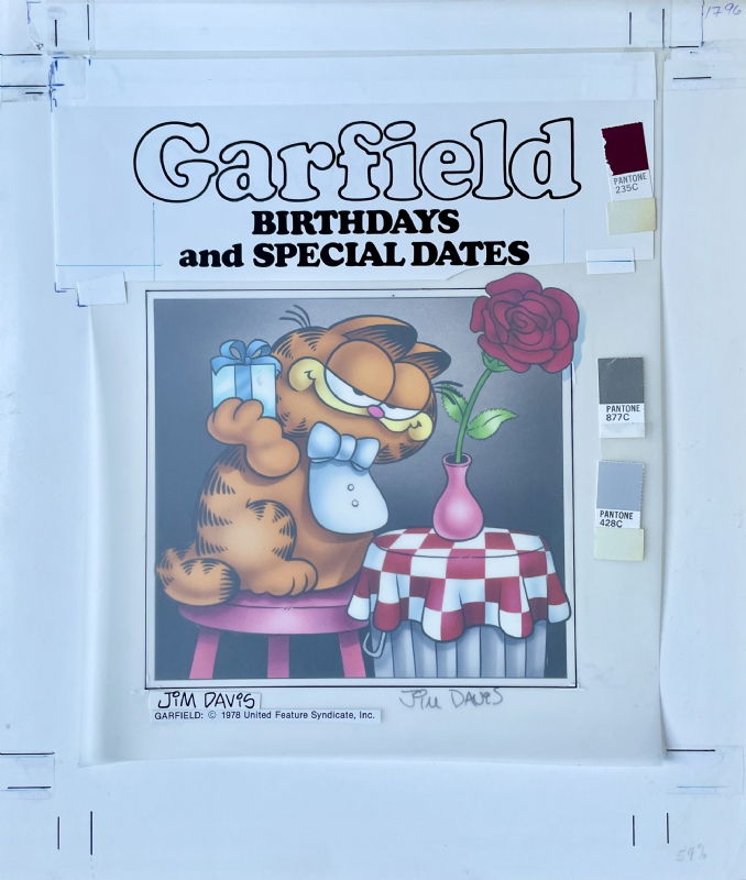 Garfield Airbrush Painting for Special Dates Book, in The Game Curator ...