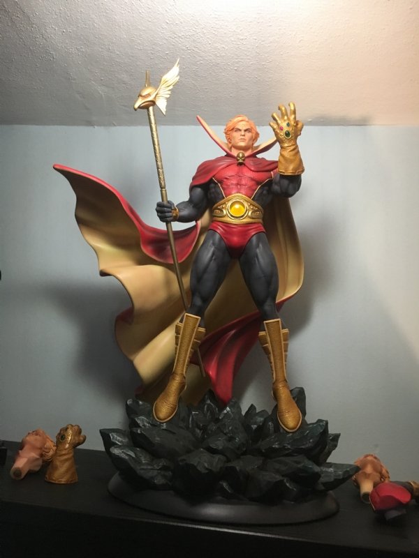HEROES COSMIC] Adam Warlock Statue (Tags: Sideshow XM Studios Arthouse),  Hobbies Toys, Toys Games On Carousell