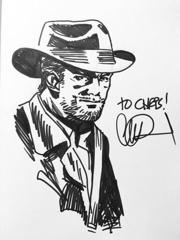 Indiana Jones by Charlie Adlard. , in Chris Wright's Indiana Jones ...