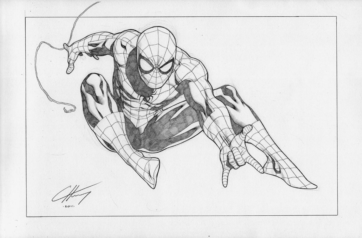 Spider-man Heroes Con 2011 Commish, in Clayton Henry's Misc. Comic Art ...