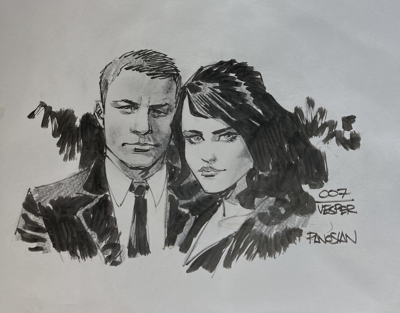 Daniel Craig as James Bond  Celebrity drawings James bond movie posters  Drawing people
