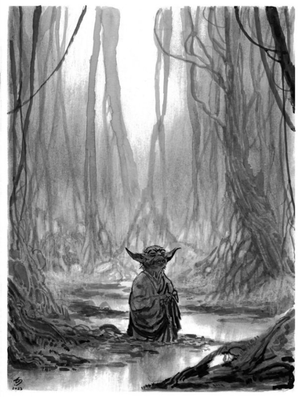 Master Yoda by Josh Hixson, in Chad Knopf's Empire Strikes Back is ...