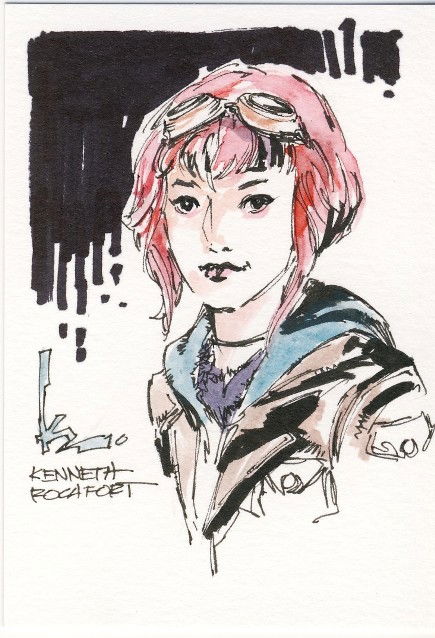 Ramona Flowers by Kenneth Rocafort, in Chad Knopf's On A Very ...