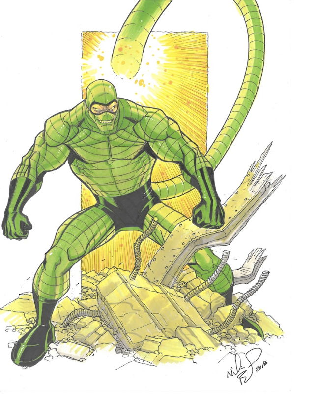 Scorpion - Nick Bradshaw, in James Miller's Commissions Comic Art ...