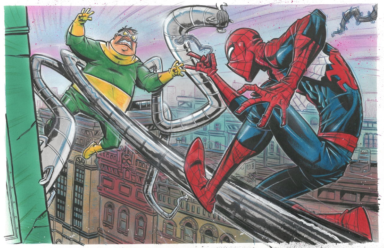 Spider Man Vs Doctor Octopus Aaron Conley In James Miller S