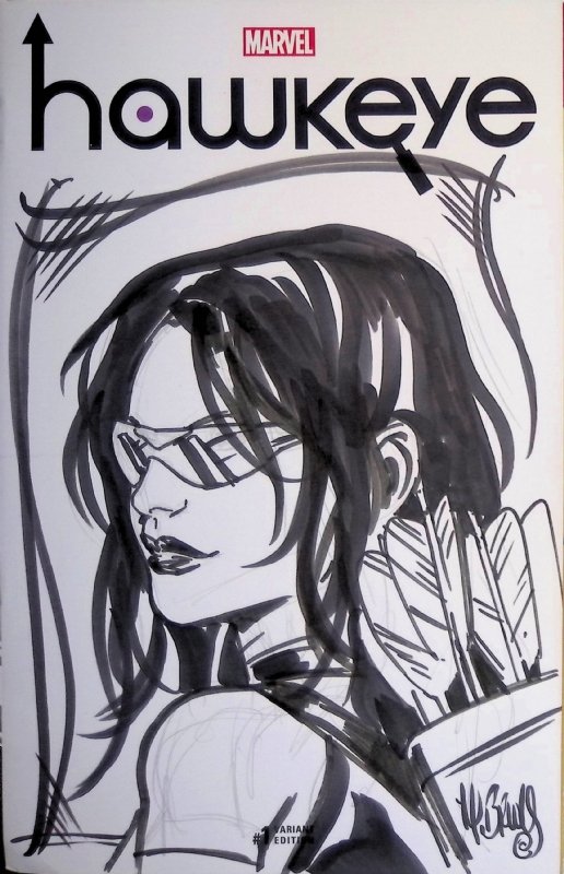 Kate Bishop by Mark Brooks, in Greg Hodson's Gregs Stuff Comic Art ...