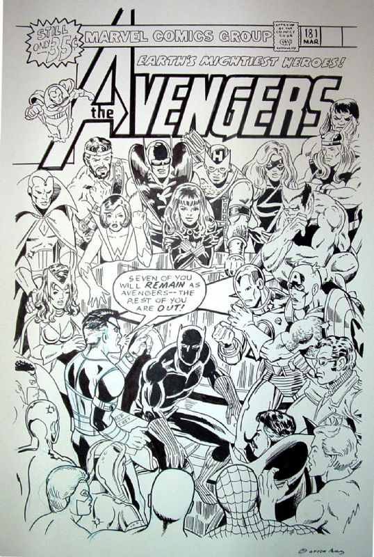 Avengers 181 with ch-ch-changes by Greg Woronchak, in William Rivard's ...