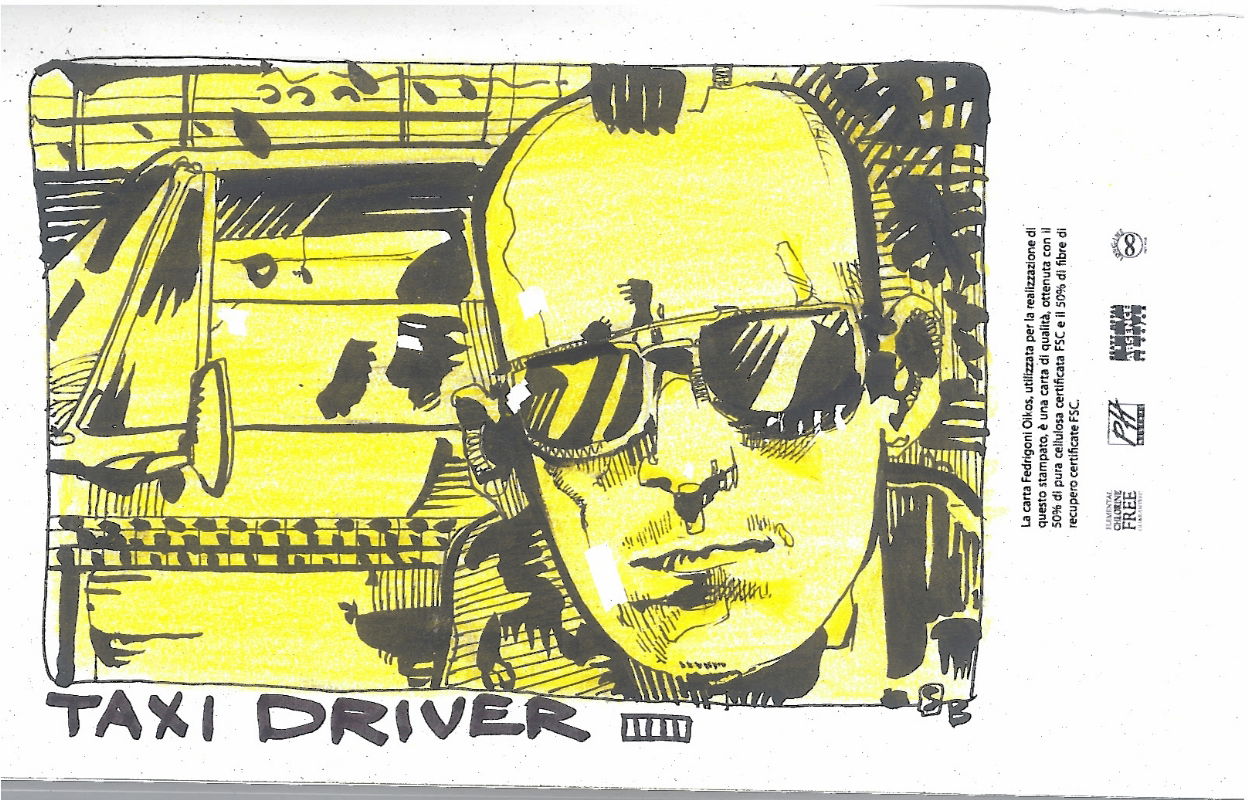 Taxi Driver, in ascanio mario la costa's Fumetti Italiani Comic Art