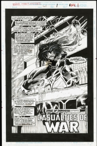 Marvel Comics Presents #145 Page 1 MORBIUS Comic Art