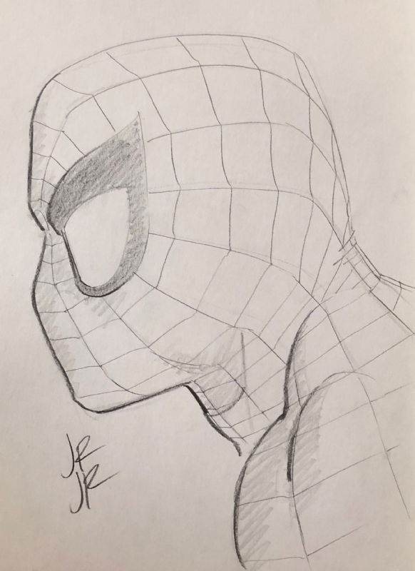 Spider-Man by John Romita Jr., in J. Hollon's Commissioned Art Comic ...