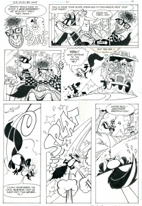 Pepe Le Pew in  If it's Tuesday, this Must be Love  page 3 Comic Art