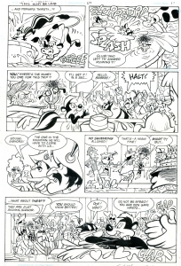 Pepe Le Pew in  If it's Tuesday, this Must be Love  page 11 Comic Art