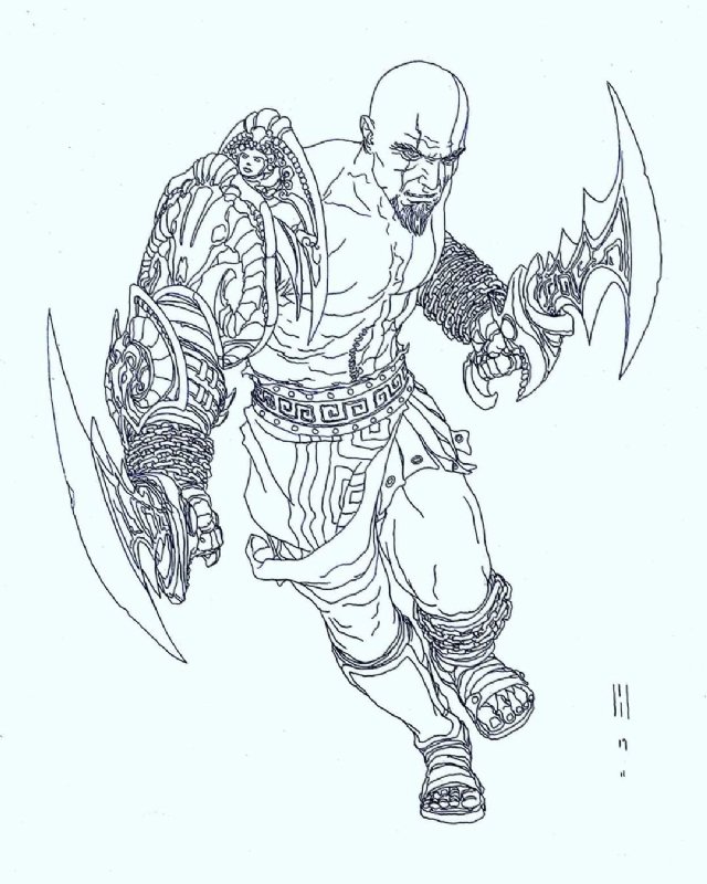 God of War - Drawing Skill