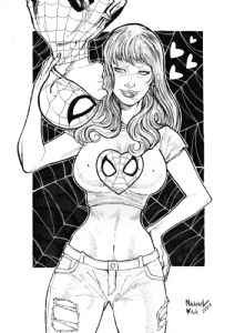 Mary Jane Watson - Carlos Gómez, in Rashid BH's Commissions Comic Art  Gallery Room