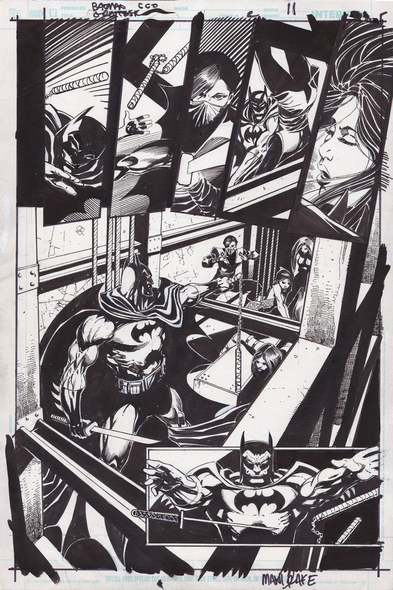 Tom Mandrake - Batman #660 Pg 11, in Ken Plourde's Uptonian's Gallery ...