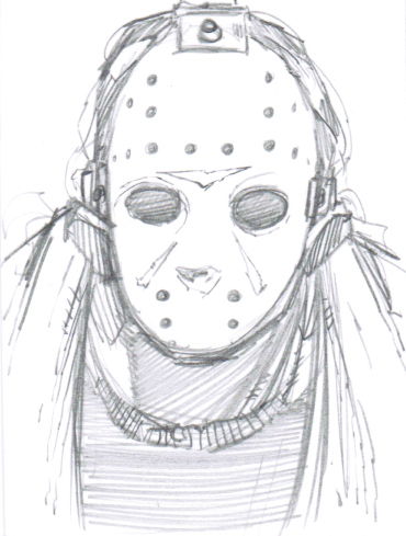 JASON VORHEES by Jason Craig, in george tanner's SKETCH CARDS Comic Art ...